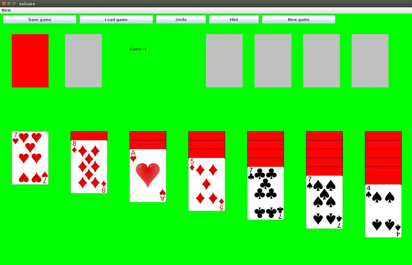 Spider solitaire full screen free